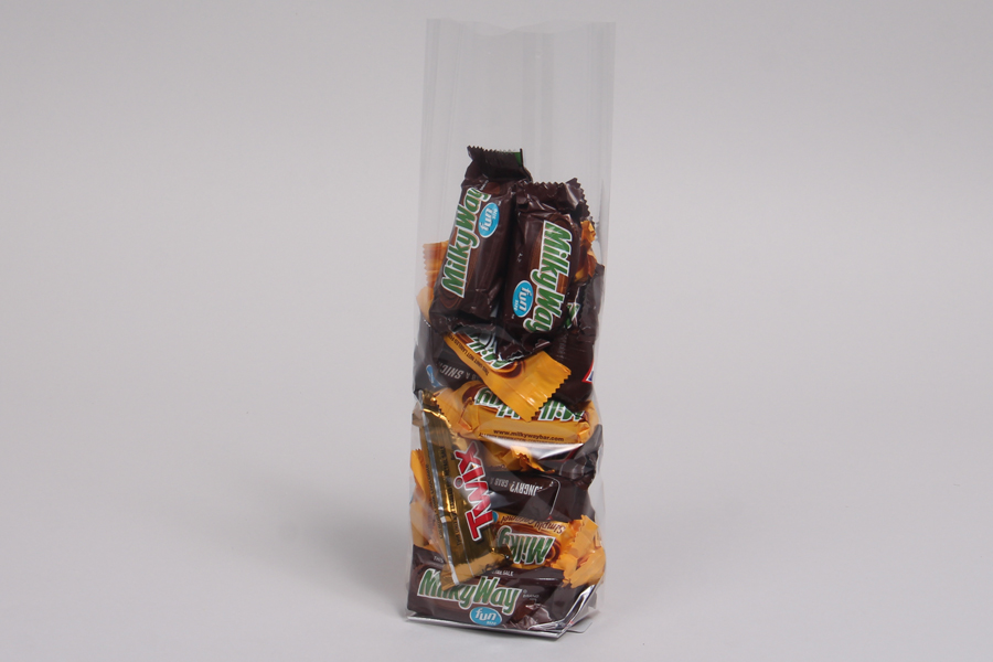 2.6 x 1.9 x 10.25 CLEAR PLASTIC CANDY BAGS