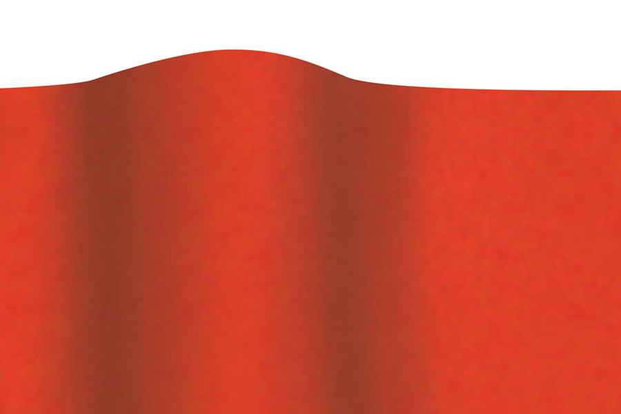 20 x 30 SATINWRAP TISSUE PAPER - MANDARIN RED