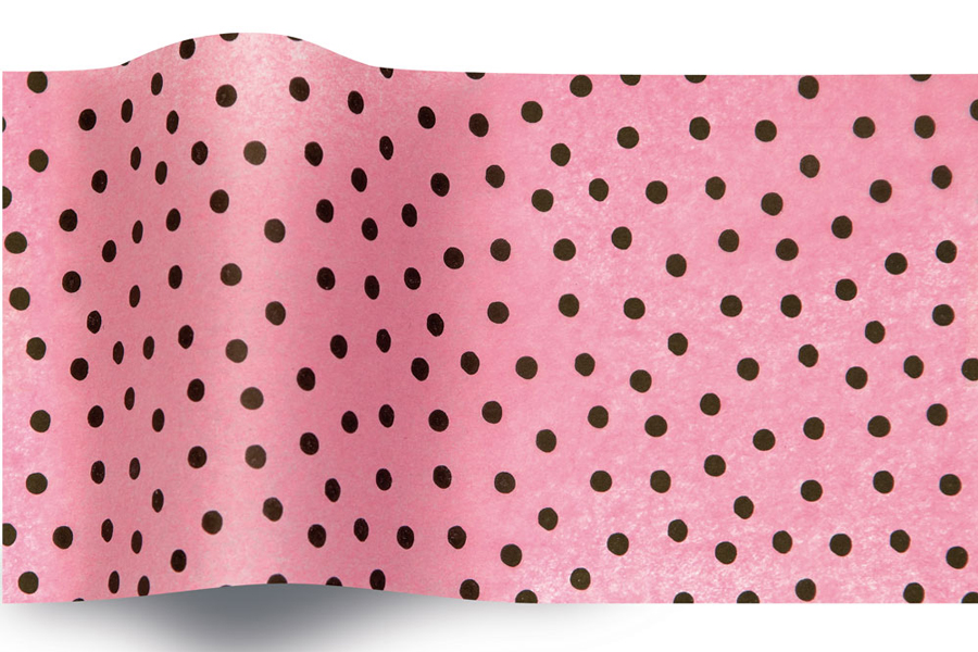 20 x 30 SATINWRAP TISSUE PAPER - SPECKLED RASPBERR