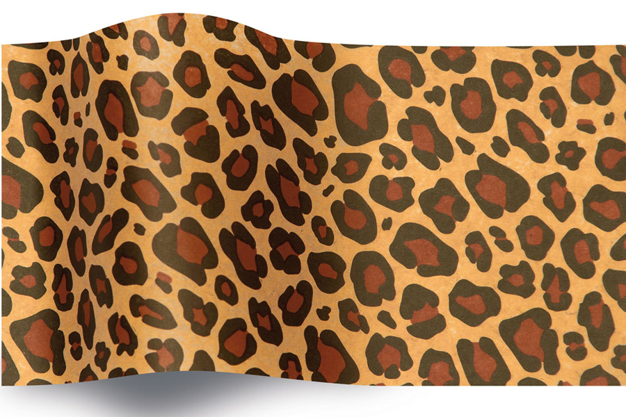 20 x 30 SATINWRAP TISSUE PAPER -  LEOPARD