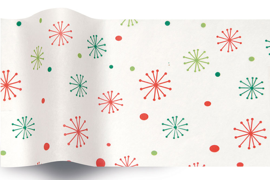 20 x 30 SATINWRAP TISSUE PAPER - SEASON'S GREETING