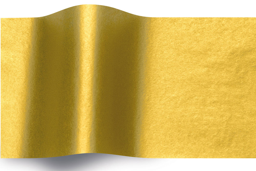 20 x 30 SATINWRAP TISSUE PAPER - MET. GOLD LEAF