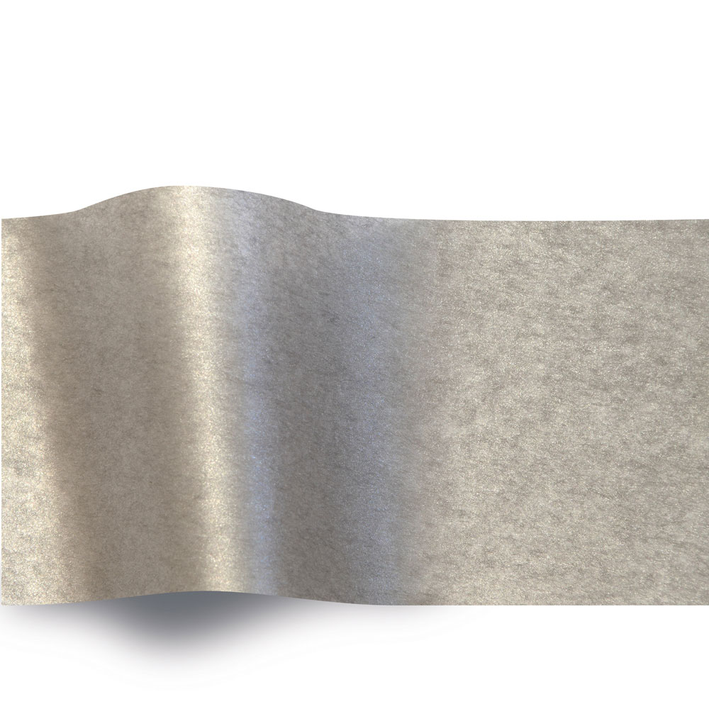 20 x 30 Satinwrap Tissue Paper - Metallic Silver