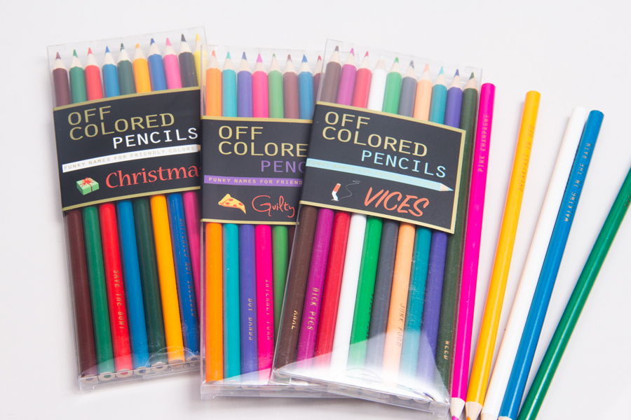 Custom Printed Product Marketing Boxes - Off Color Pencils