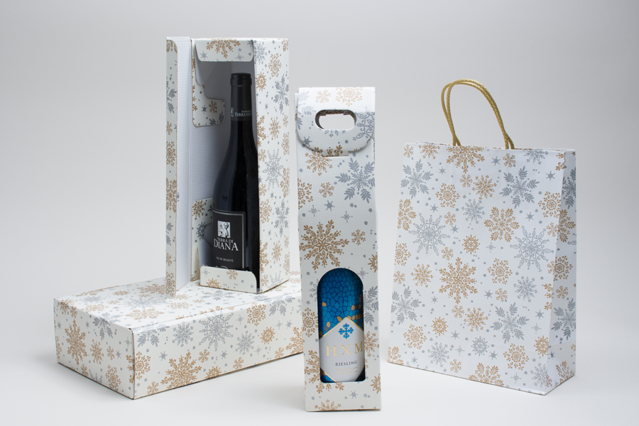 MC - Wine Packaging - Alpine Snowflake