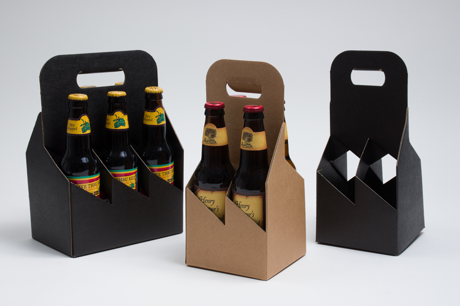 Open Style Wine & Beer Bottle Carriers