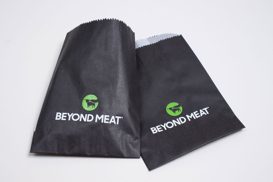 Custom Printed Printed Paper Glassine Bags - Beyond Meat