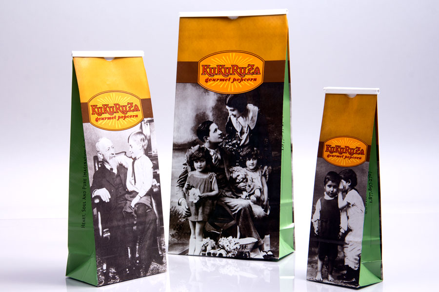 Custom Printed Printed Paper Tintie Bags - Kukuruza