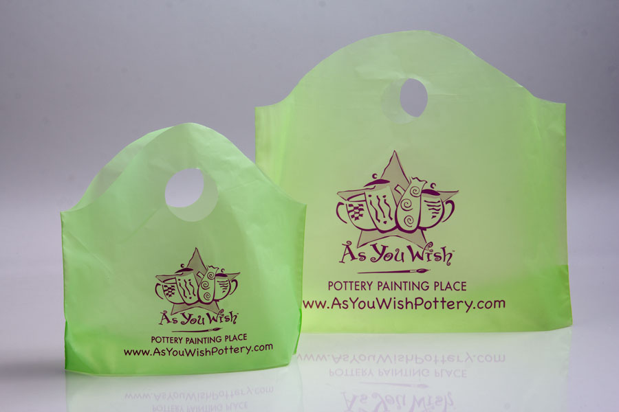 Custom Printed Plastic Shopping Bag - As You Wish