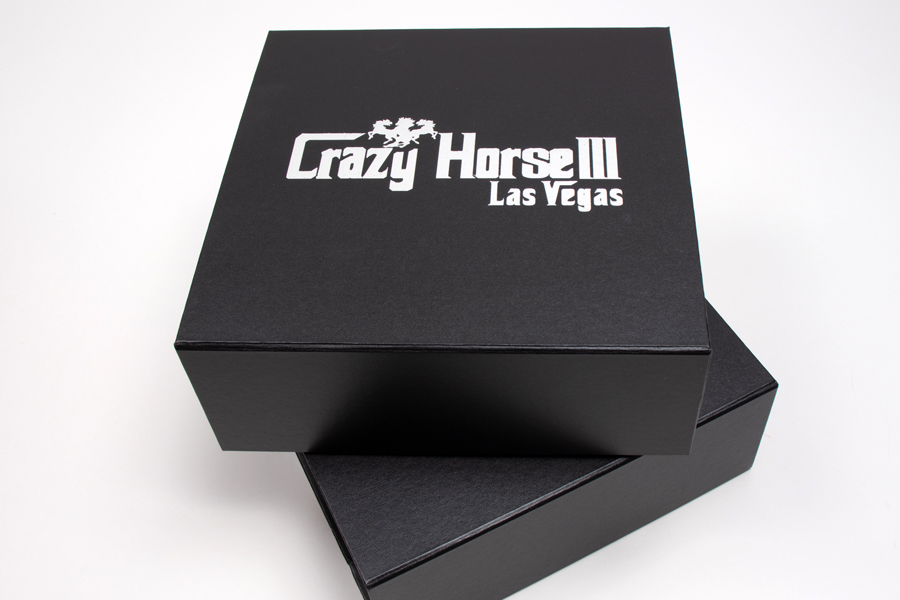Custom printed magnetic boxes - Crazy Horse