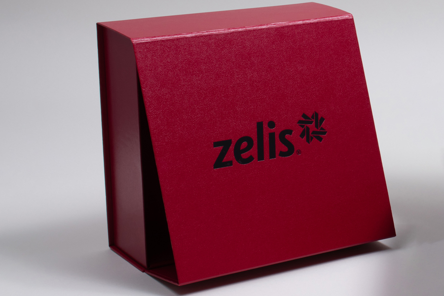 Custom printed magnetic boxes - Zelis 