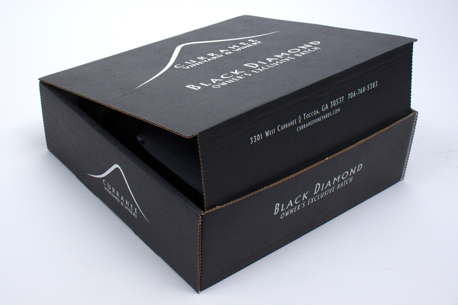 Custom Printed Mailing Boxes - Currahee Vineyard Wine Shipping Boxes