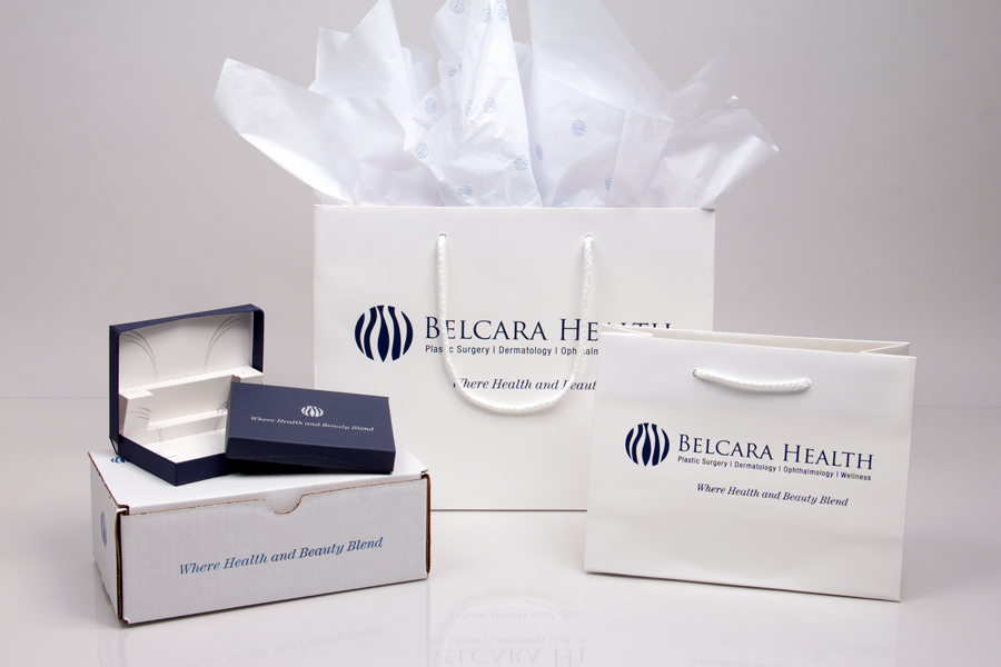 Custom Packaging Collection - Belcara Health Marketing Productd
