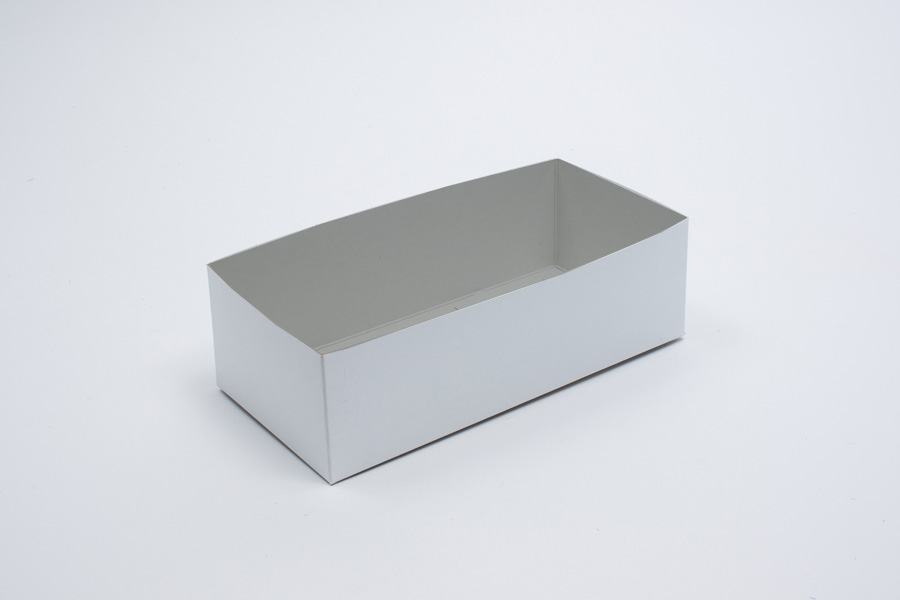 13 x 8 x 3 WHITE GLOSS HI-WALL GIFT BOX BASES *LIDS SOLD SEPARATELY*