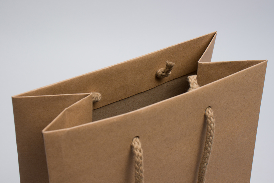 8 x 4.75 x 13.5 NATURAL KRAFT EUROTOTE