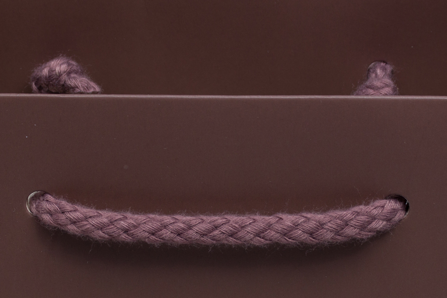 16 x 6 x 12 MATTE LAMINATED MOCHA EUROTOTE