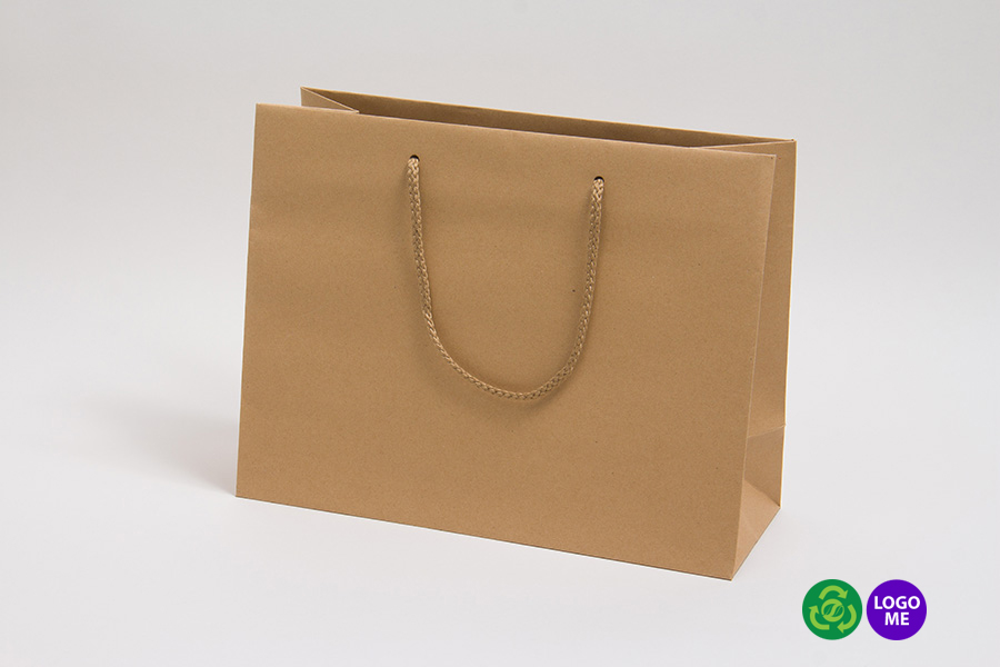 16 x 6 x 13 Wholesale Paper Bags - Brown Kraft (250) Plain