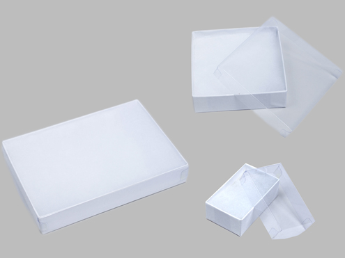 Clear Top Jewelry Boxes 3 x 2-1/8 x 1 wholesale 100 boxes