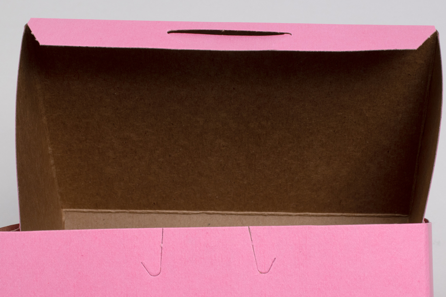 5-1/2 x 4 x 2-7/8 STRAWBERRY ONE-PIECE BAKERY BOXES