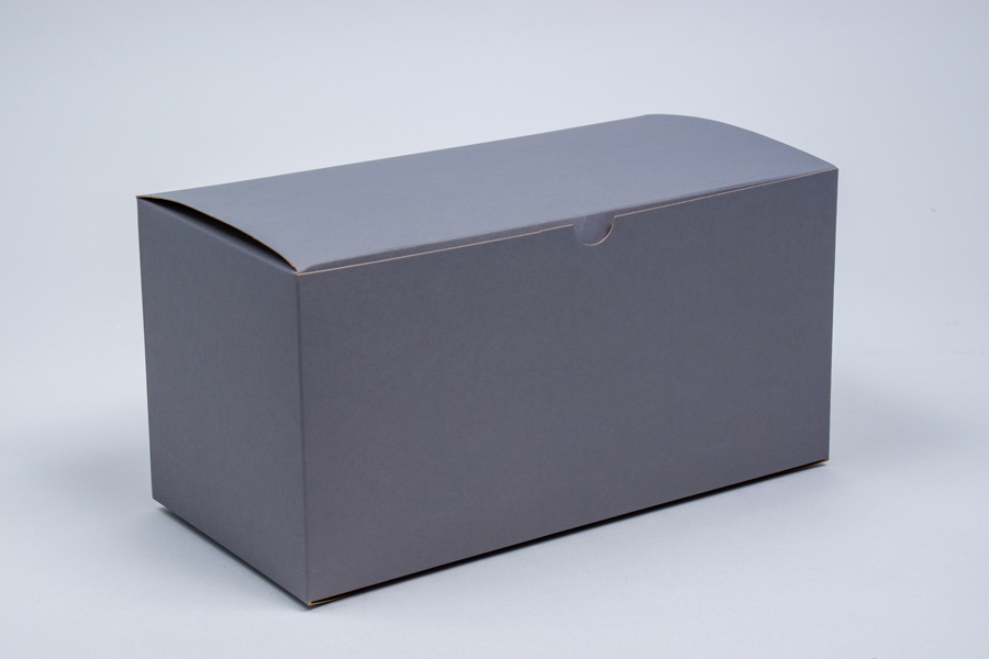 9 x 4.5 x 4.5 Slate Gray TuckTop Gift Boxes