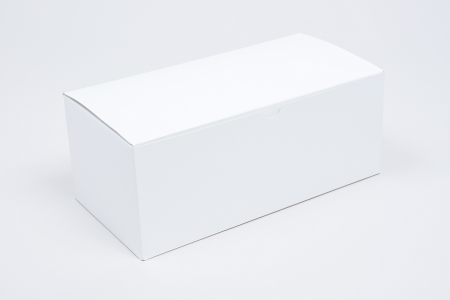 10 x 5 x 4 WHITE GLOSS TUCK-TOP GIFT BOXES