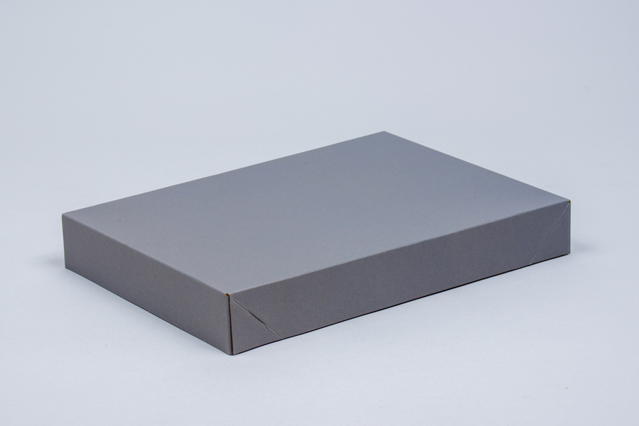 15 x 9.5 x 2 SLATE GRAY APPAREL BOX