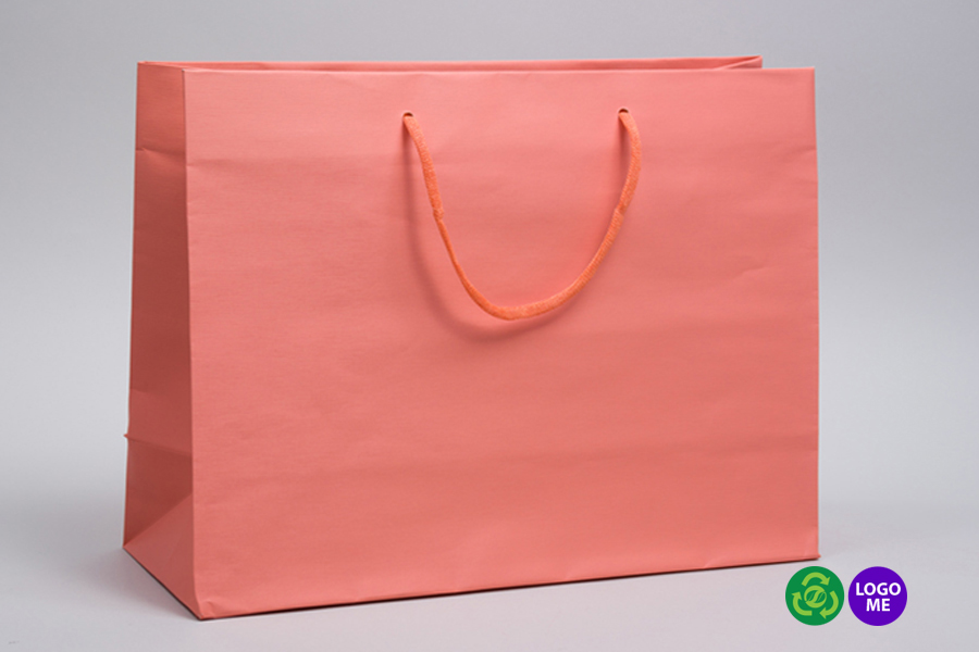 16 x 6 x 12 CANTALOUPE GAIA EUROTOTE SHOPPING BAGS