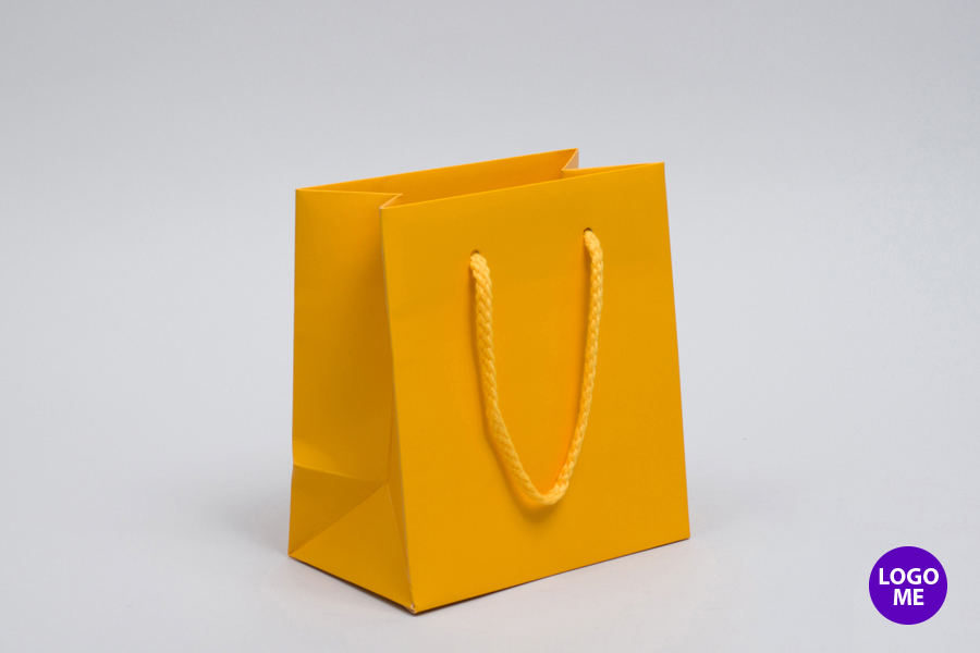 6 x 3.5 x 6.5 MATTE LAMINATED SUNSHINE EUROTOTE