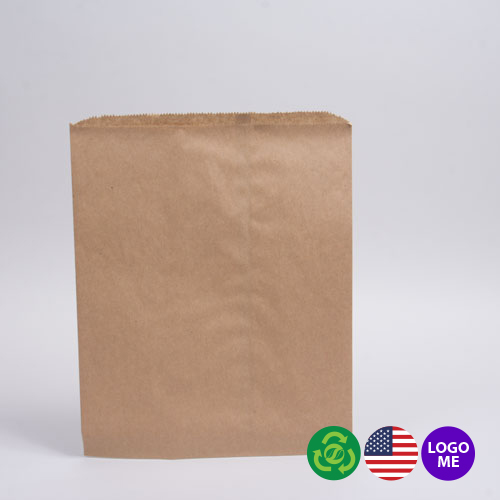 Kraft Paper Merchandise Bags 16 Gusseted  12 x 3 x 18 for 14621  Online in Canada