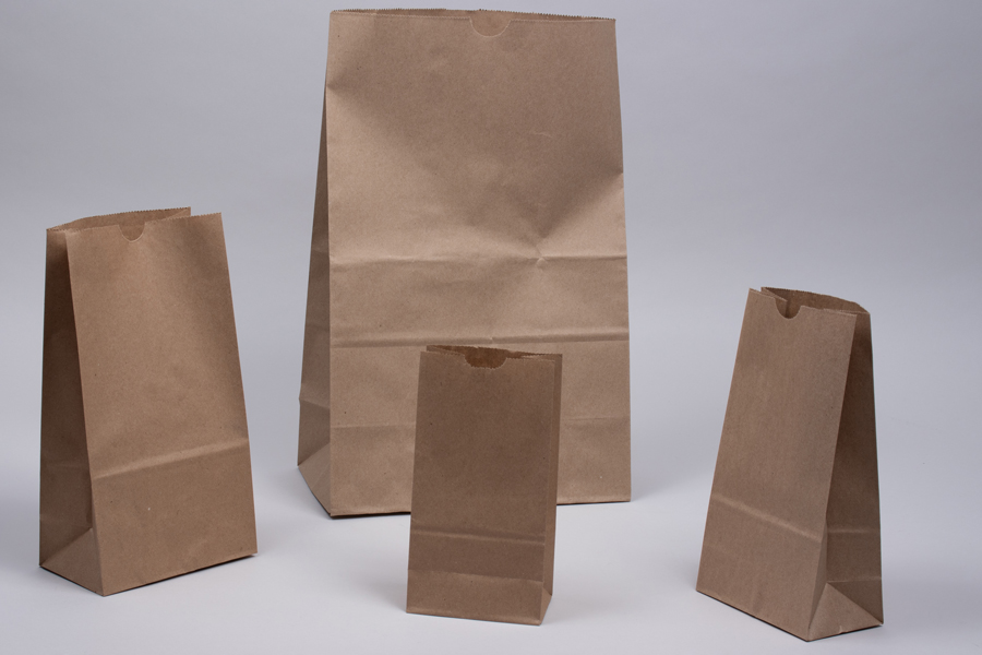 MC - Paper SOS Bags - Natural Kraft