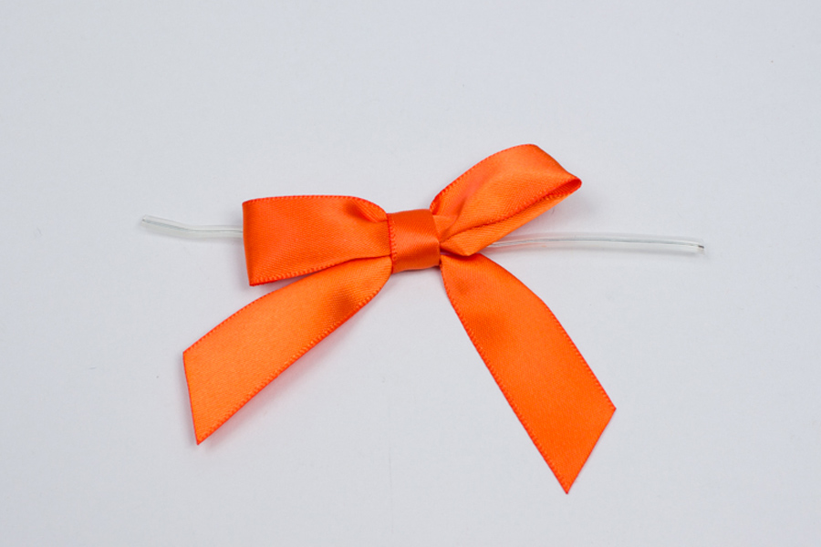 Sheer Organza Ribbon - 2-3/4 Orange