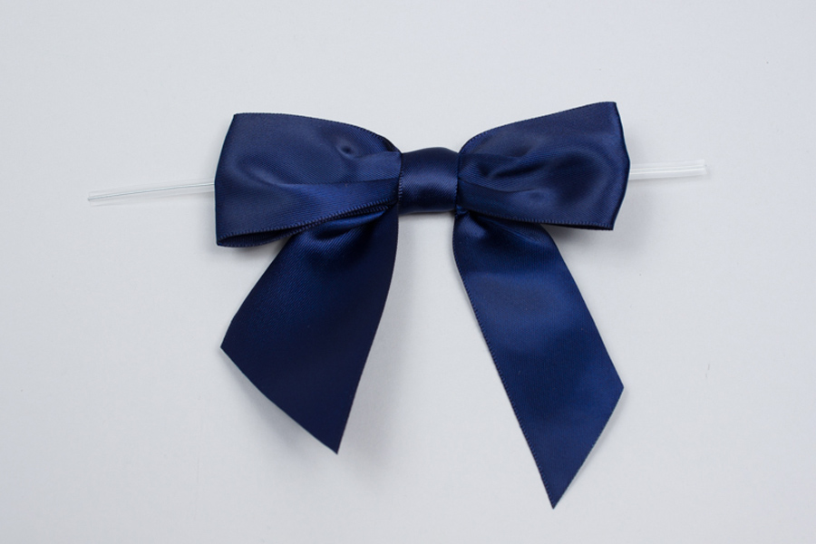 Navy Blue Satin Ribbon