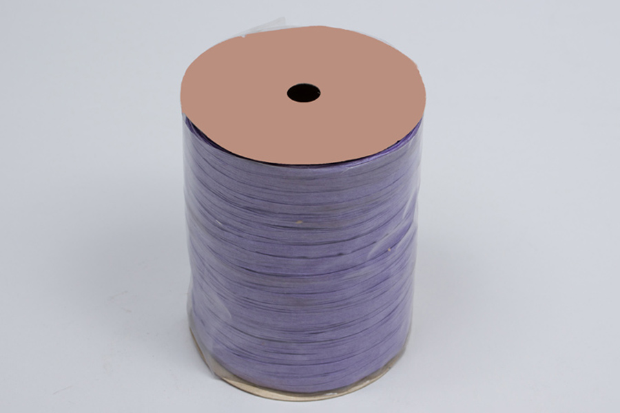 Matte Purple Paper Raffia Ribbon - 100yd Roll