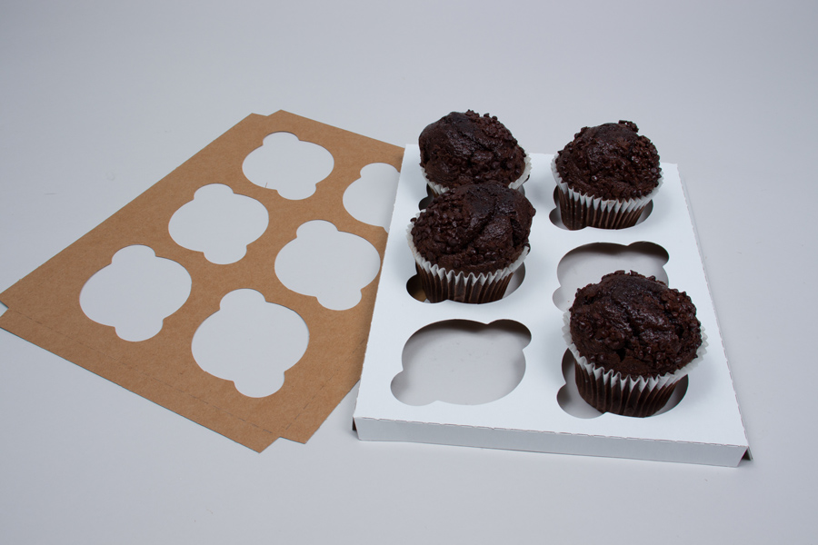 6 CUP JUMBO CUPCAKE INSERTS