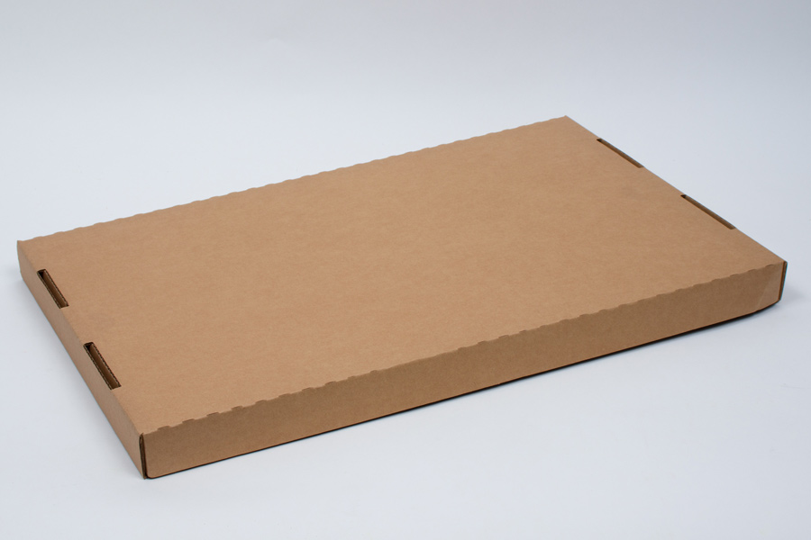 22-7/8 x 14 x 1-1/2 NATURAL KRAFT CATERING TRAY LID - FULL SHEET