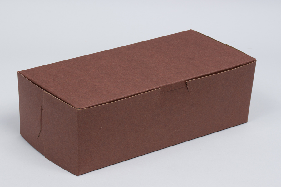 Kraft Paper Mini Pizza Box - 3 1/2 x 3 1/2 x 3/4 - 100 count box