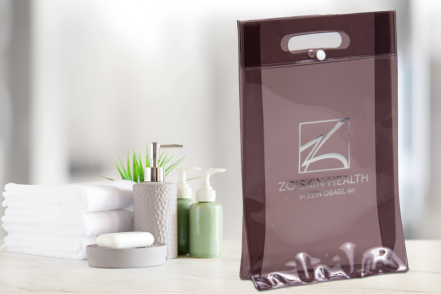 Custom Printed Zoe Skin Care Poly Bags