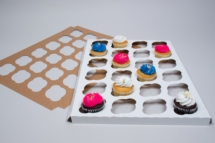 24 CUP STANDARD CUPCAKE INSERTS