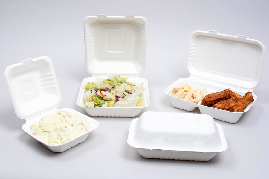 MC - Paper Boxes - Catering - Bagasse Compostable Boxes