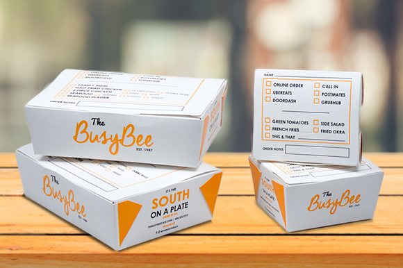 Custom Printed Food Takeout Boxes