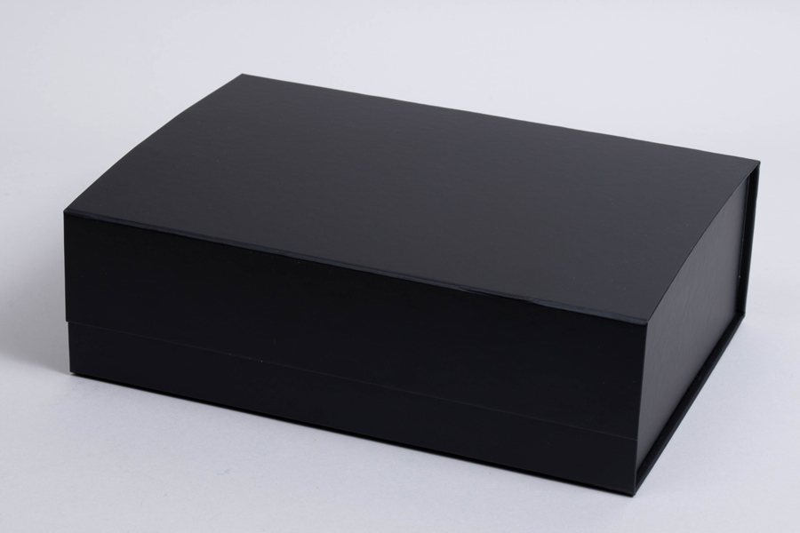 GIFT BOX BLACK Empty Magnetic 22x16x10 Large Small £11.90 - PicClick UK