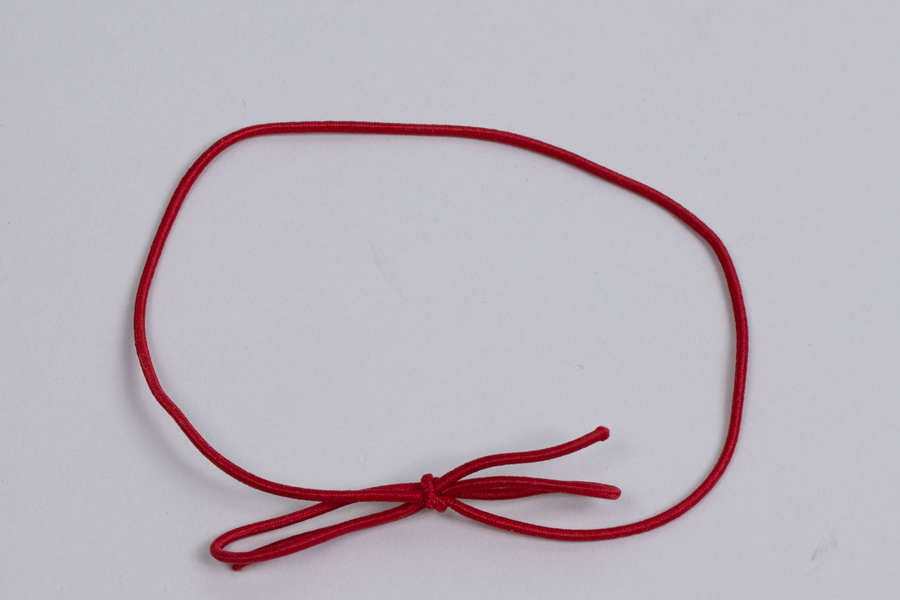 19-INCH MATTE RED STRETCH LOOP BOWS