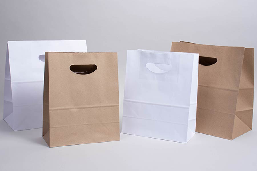 White Shopping Bags - Small – K. A. Artist Shop