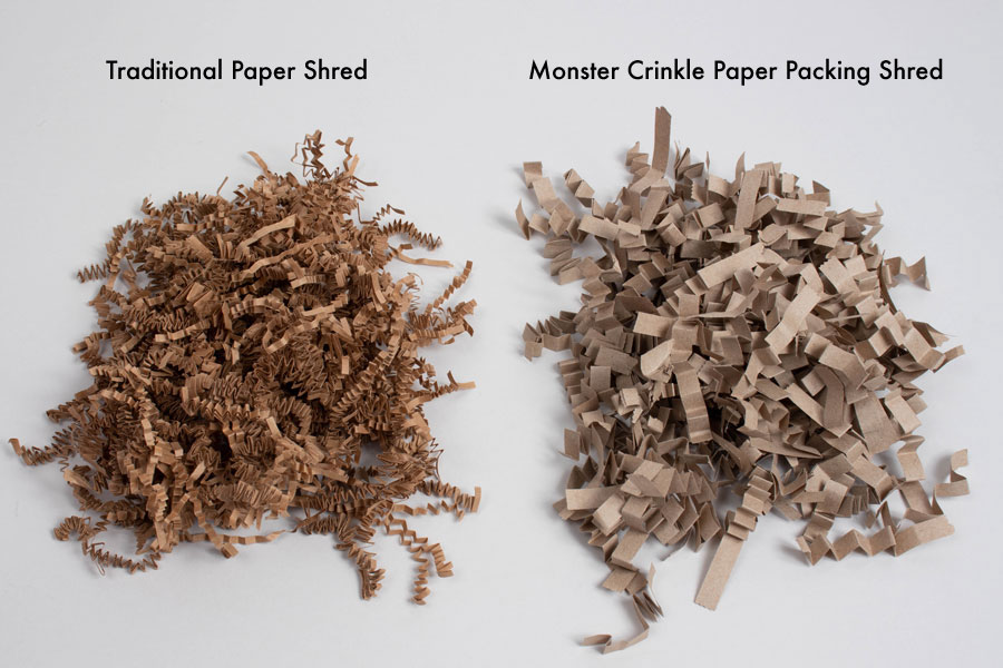 20 LB. NATURAL KRAFT MONSTER CRINKLE™ - PAPER PACKING SHRED