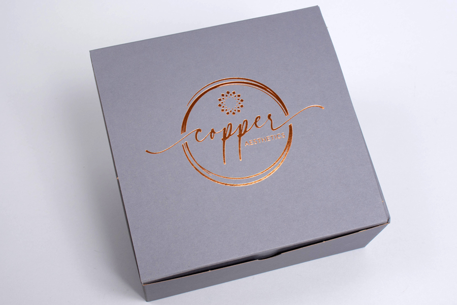 Foil Stamped Kraft Paper Packaging Box