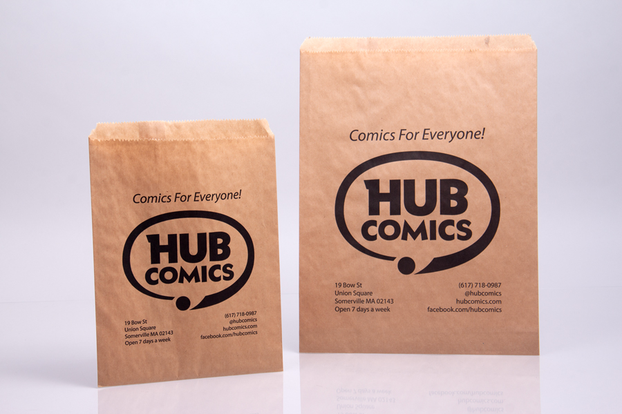 Custom Printed Paper Merchandise Bag