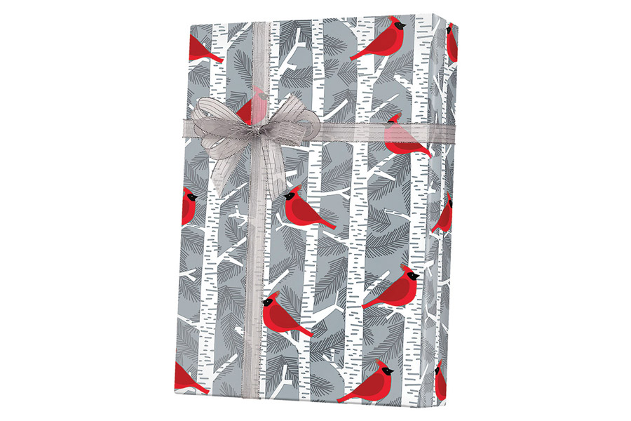 18-in x 417-ft BIRCHWOODS GIFT WRAP (X7025)