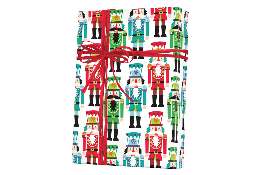 24-in x 417-ft NUTCRACKERS GIFT WRAP (X7900)