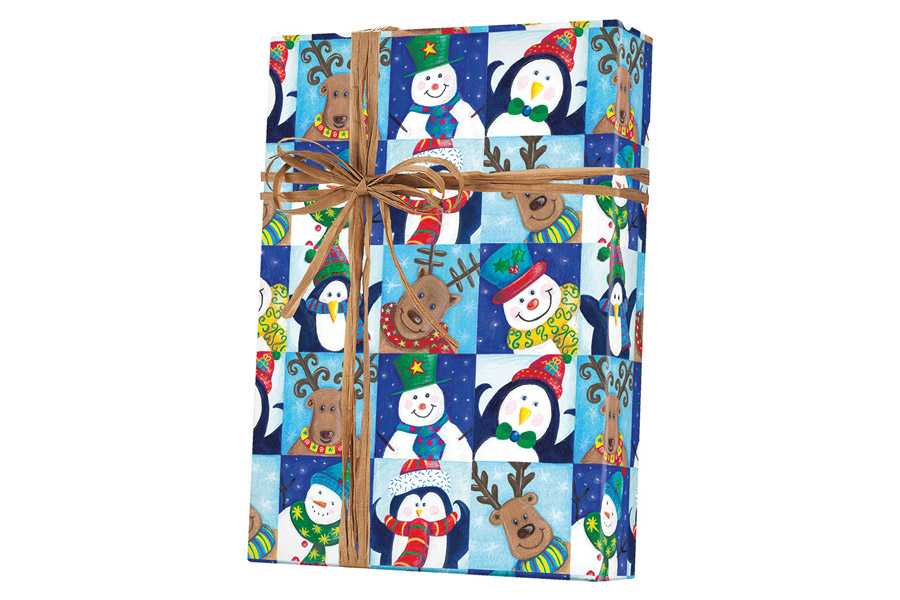 24-in x 417-ft WINTER FUN GIFT WRAP (X4211)