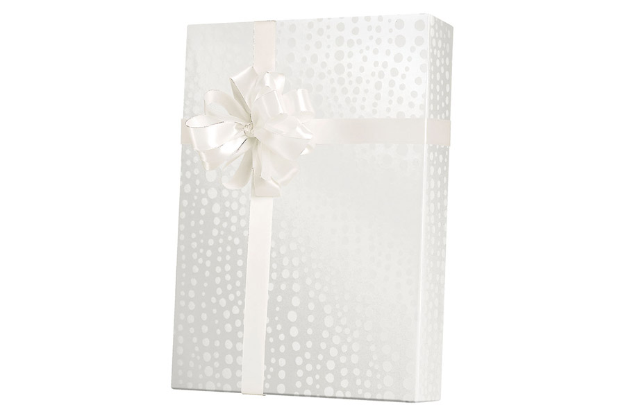 24-in x 417-ft CHAMPAGNE BUBBLES GIFT WRAP (E6315)